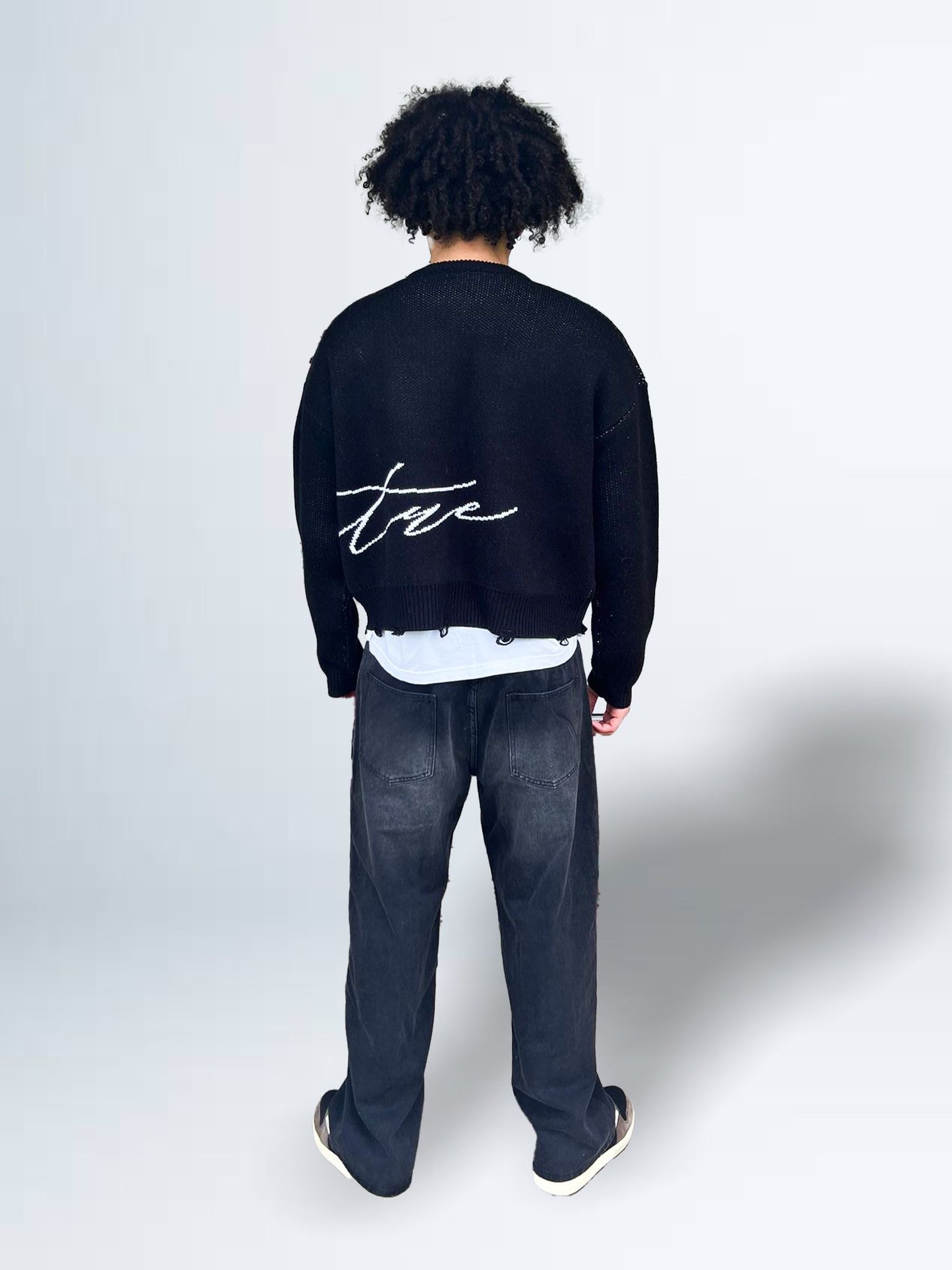 'Virtue Jacquard Knit Sweater'