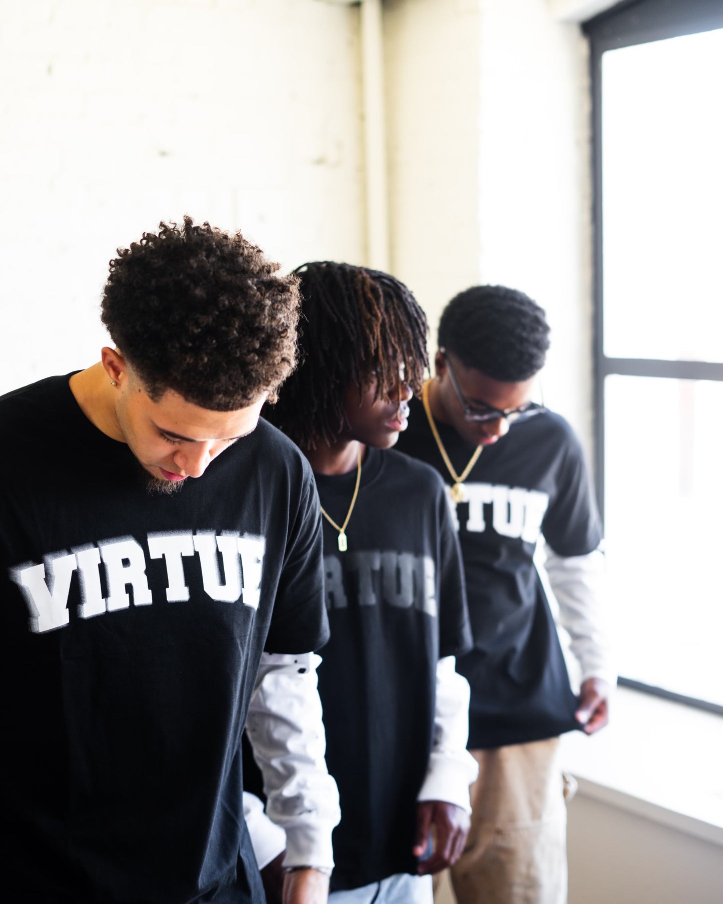 'Virtue' Layered Shirt