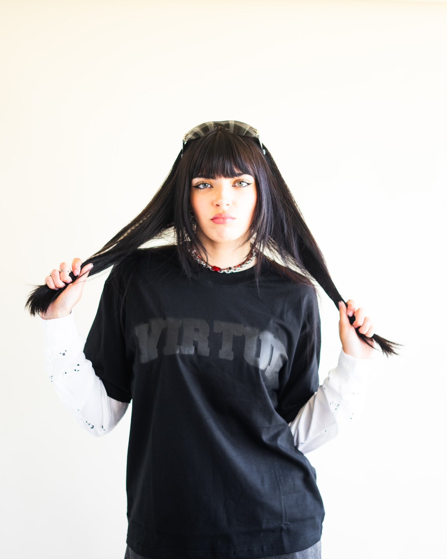 'Virtue' Layered Shirt