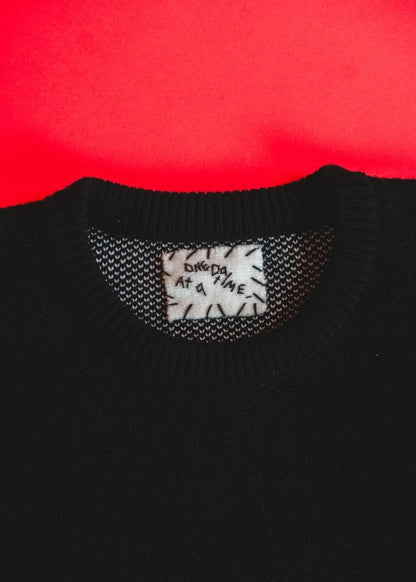 'Virtue Jacquard Knit Sweater'